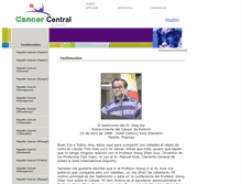 Tablet Screenshot of espanol.cancer-central.com